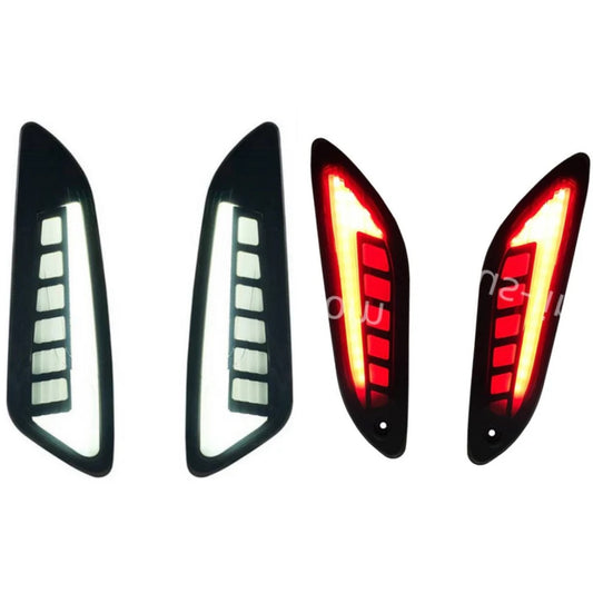 Vespa sprint/primavera knipperlicht set smoke Alpha LED matrix