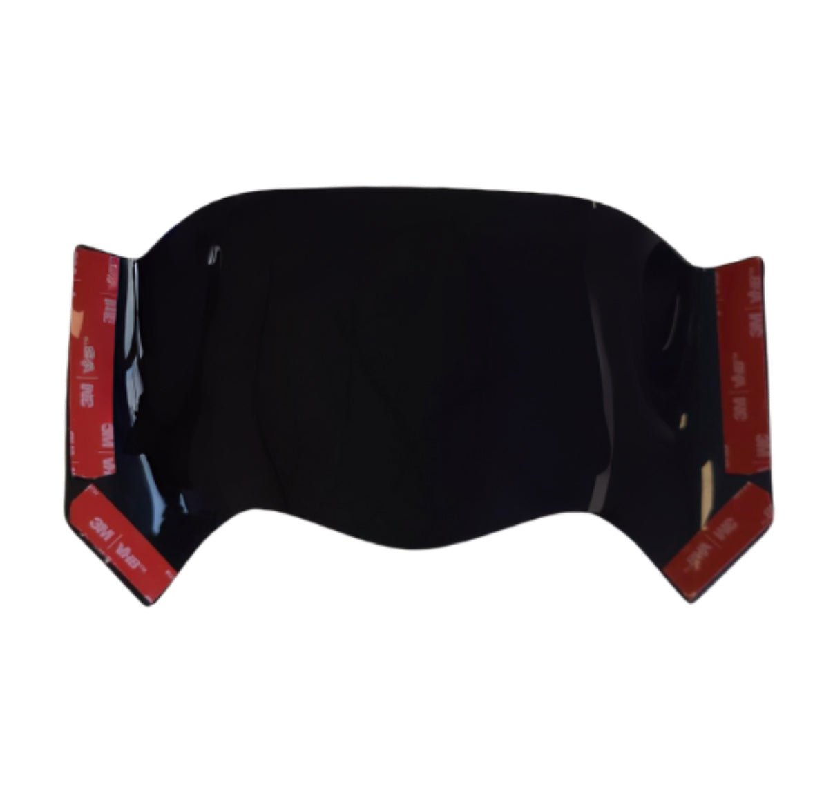 Piaggio zip windscherm laag indo style glans zwart