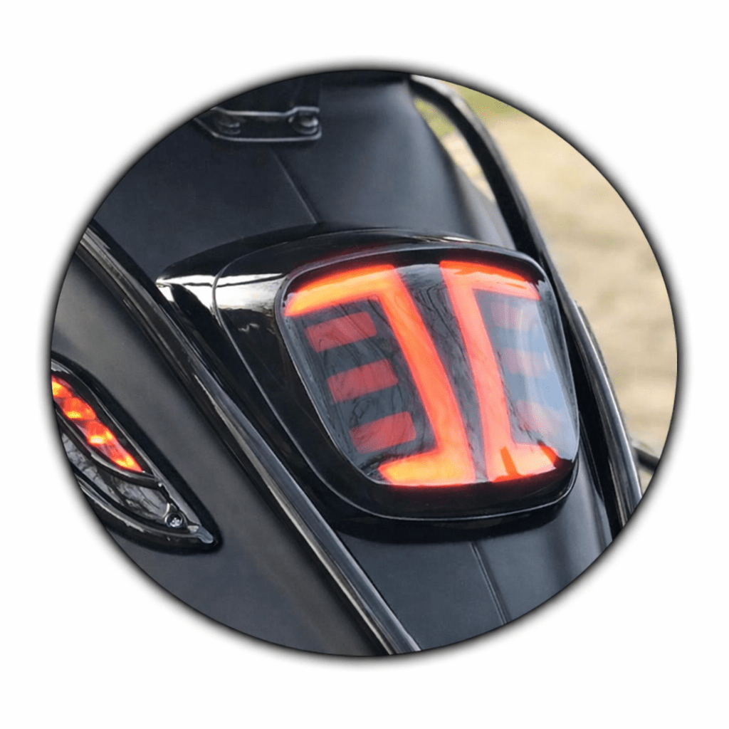 Vespa sprint/primavera achterlicht smoke moving (Tetris)