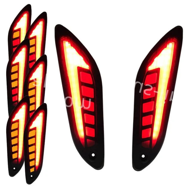 Vespa sprint/primavera knipperlicht set smoke Alpha LED matrix