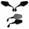 Vespa Sprint spiegel set sport kort glans zwart 2024< M8