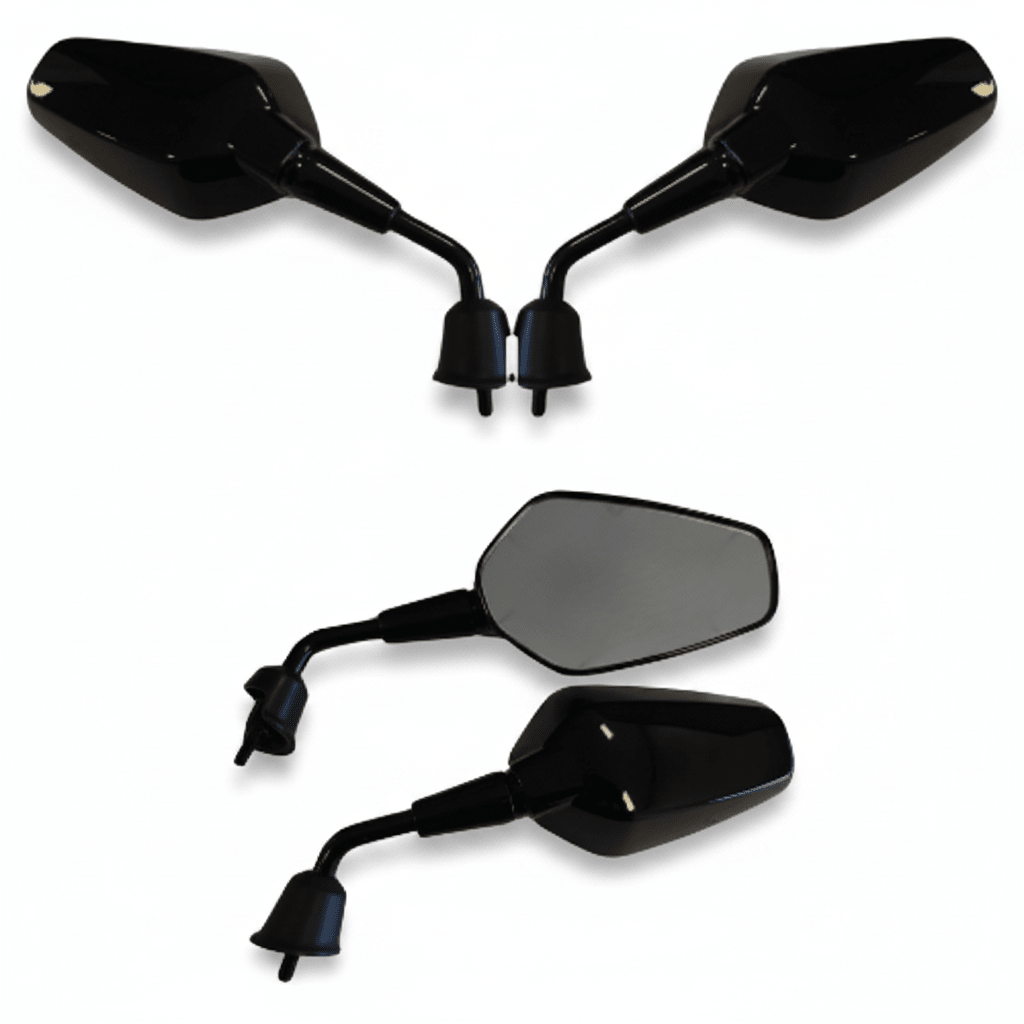 Vespa Sprint spiegel set sport kort glans zwart 2024< M8