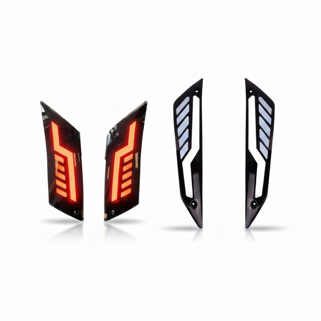 Piaggio zip knipperlicht set smoke LED matrix Alpha styling