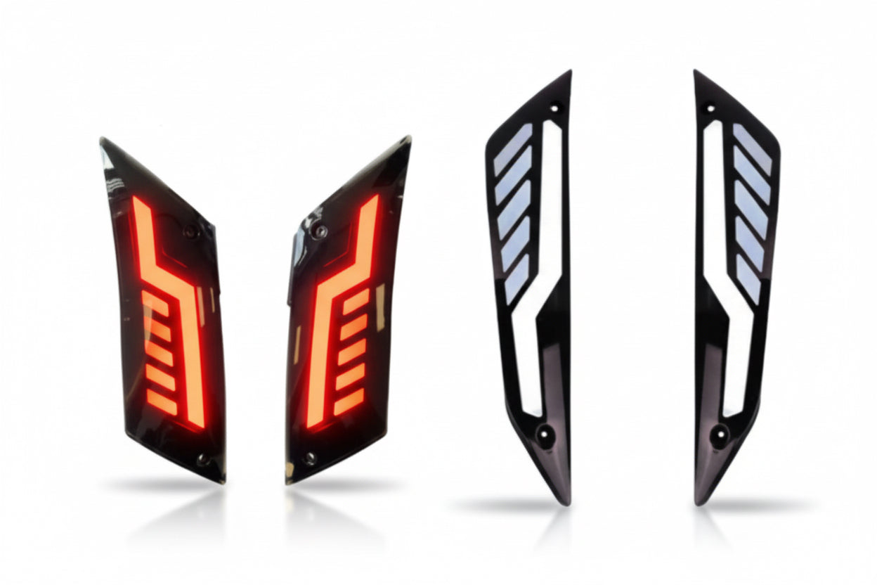 Piaggio zip knipperlicht set smoke LED matrix Alpha styling