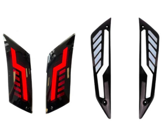 Piaggio zip knipperlicht set smoke LED matrix Alpha styling