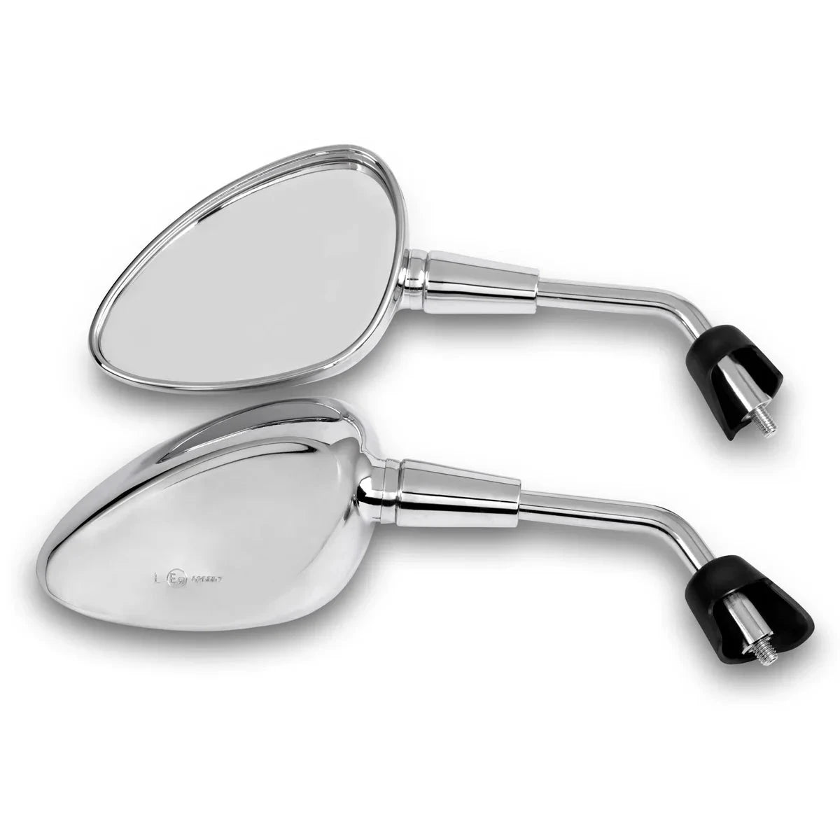 Vespa spiegel set chroom kort