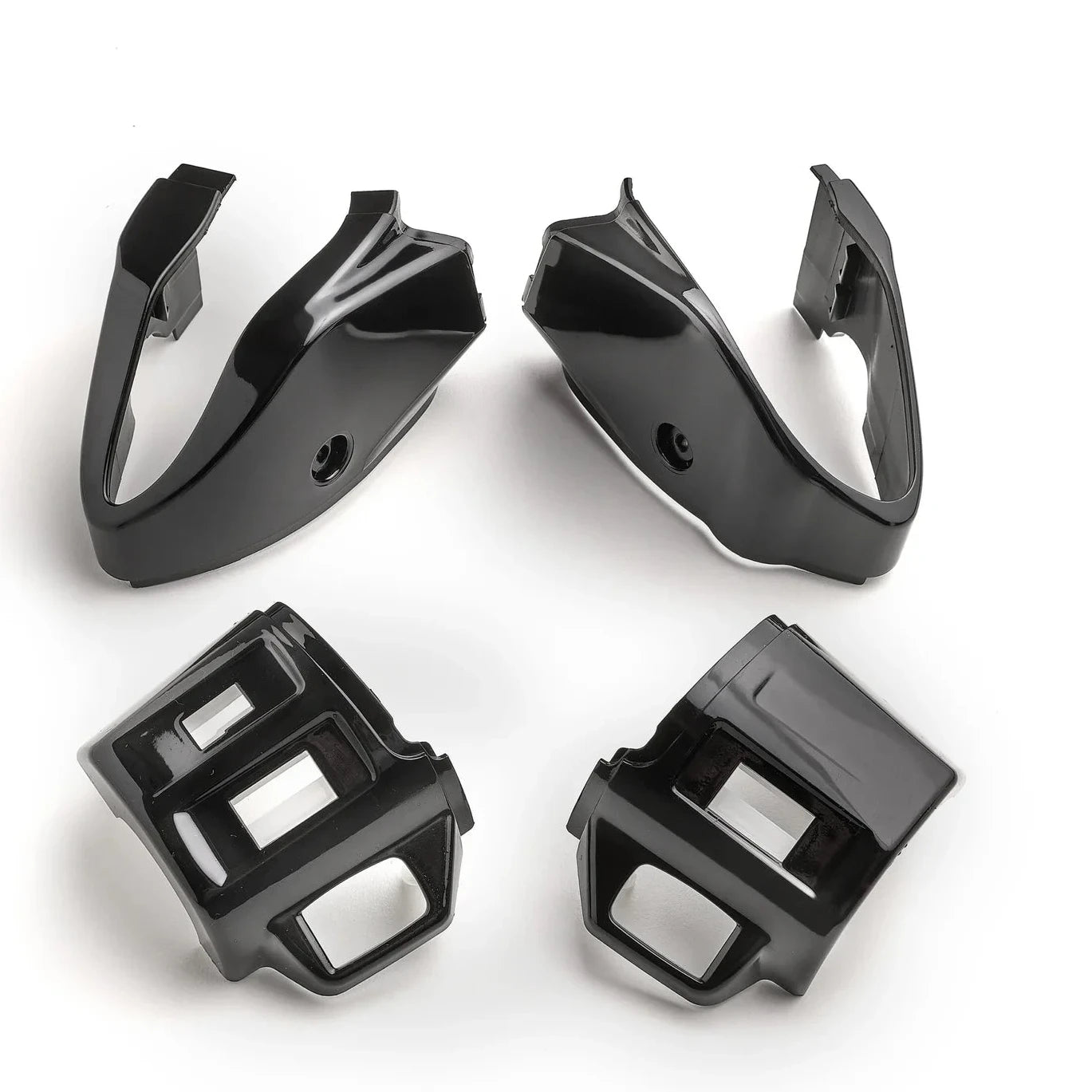 Vespa sprint stuurschakelaar set glans zwart