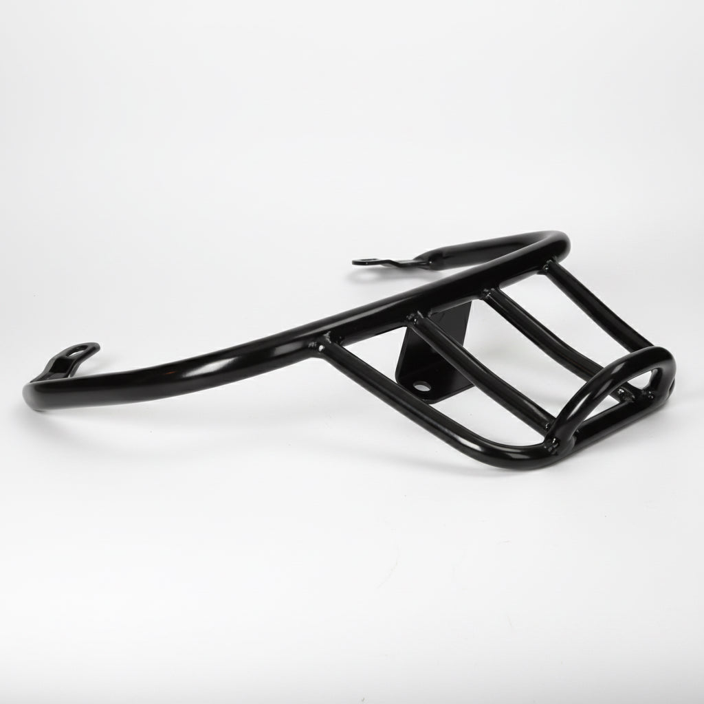 Vespa sport achterdrager (indo rekje) glans zwart