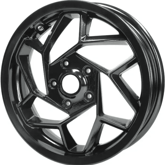 Vespa sprint/primavera voor velg euro 5 glans zwart —origineel