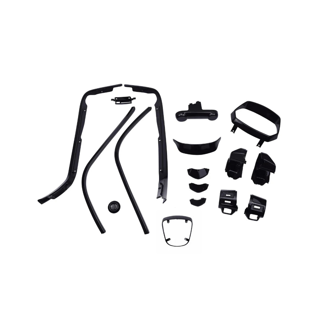 Vespa Sprint Styling Set Glans Zwart – Pakket 1